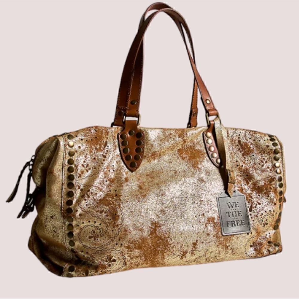 Free People We the Free Augustine Leather Tote Bag - Picture 3 of 8